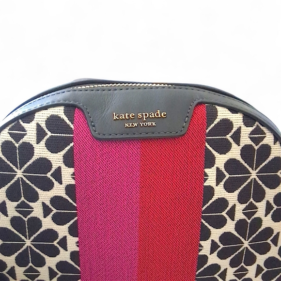 Kate Spade Black and Pink Floral Crossbody Bag - Picture 2 of 15